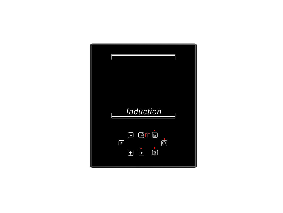 One burner induction