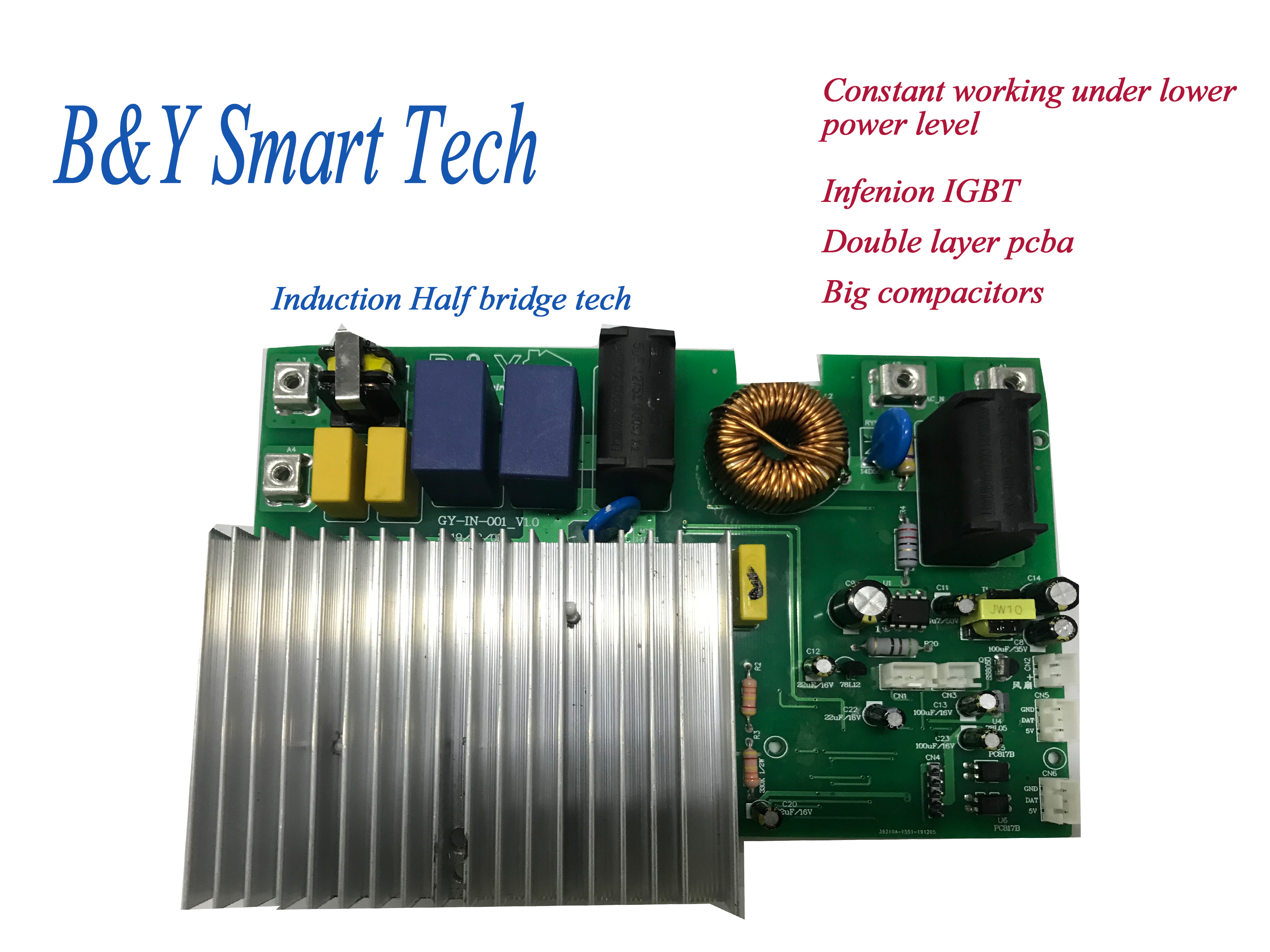 Half bridge induction MB